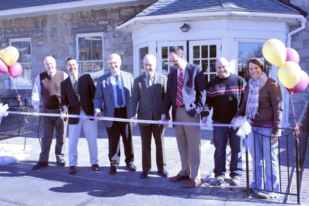 Ribbon Cutting for the Carriage House