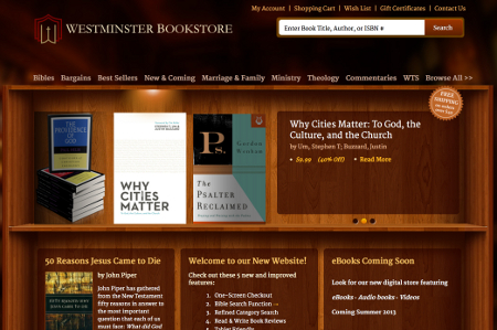 New Bookstore Site