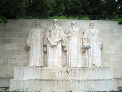 The Reformation Wall in Geneva, Switzerland