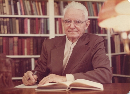 Van Til in his study