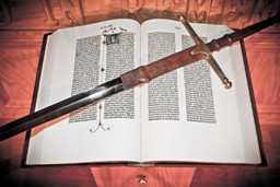 Gutenberg and sword